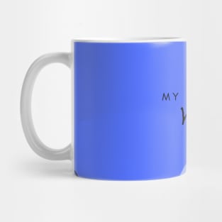 My Point of View (blue) Mug